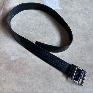 Guide Gear size 34 Black Tooled Leather Belt